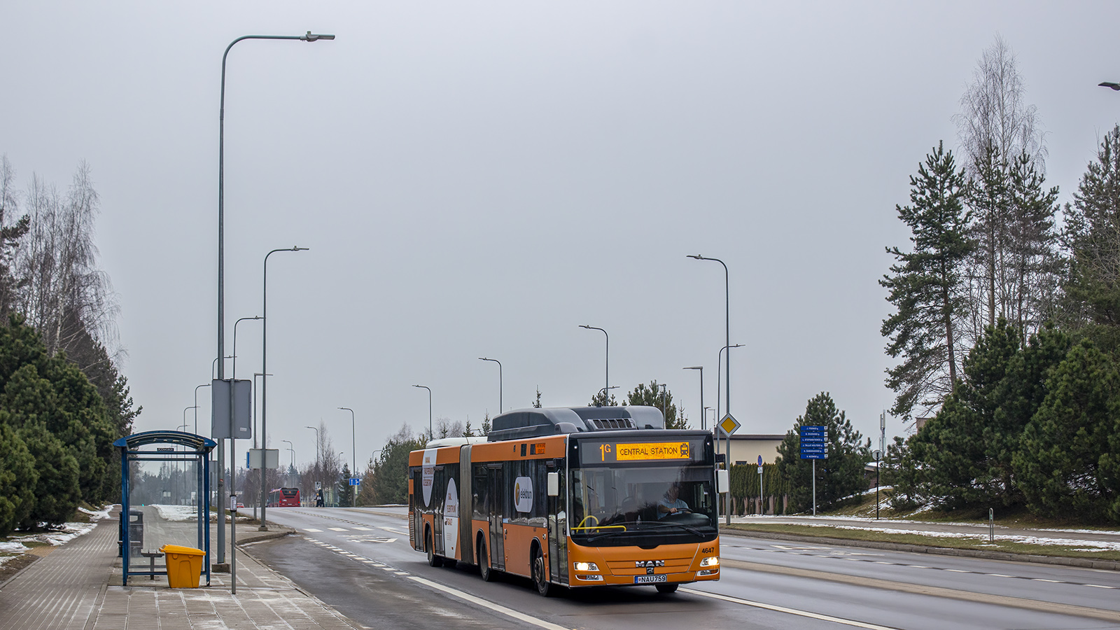 Литва, MAN A23 Lion's City G NG273 LPG № 4647