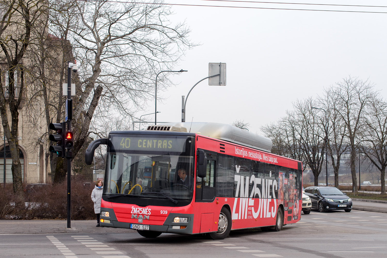 Литва, MAN A21 Lion's City NL273 CNG № 939 Литва, MAN A21 Lion's City NL273 CNG № 939