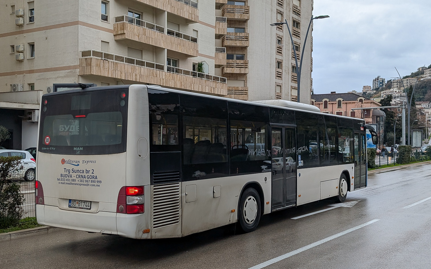 Черногория, MAN A21 Lion's City NL323 № BD BT744