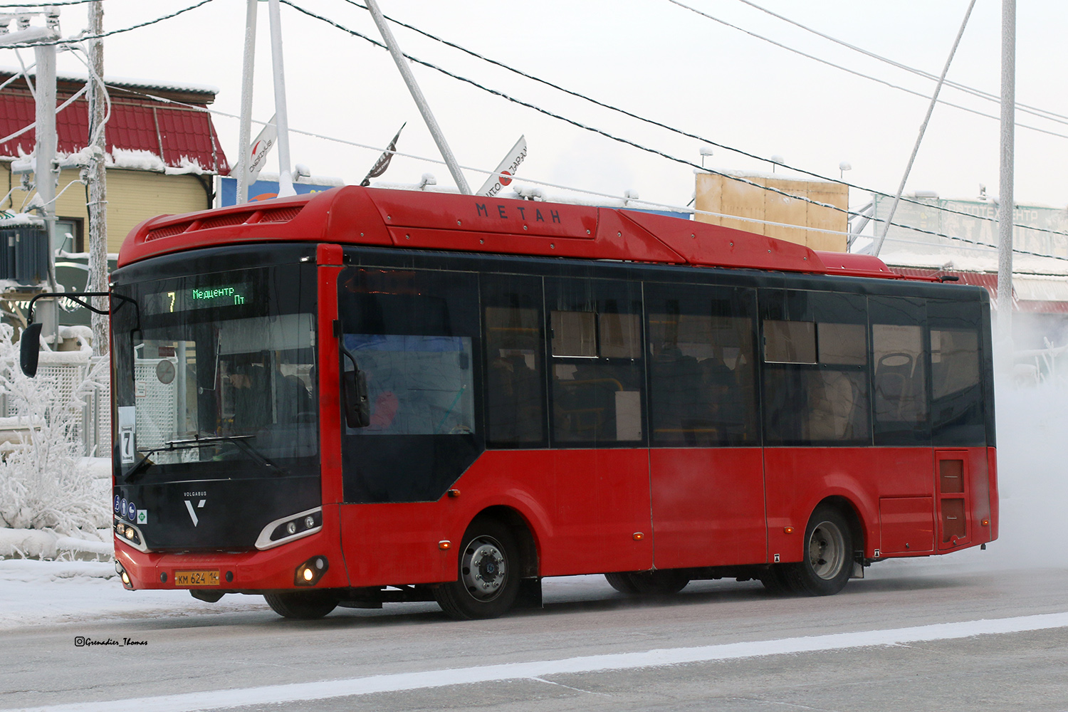 Саха (Якутия), Volgabus-4298.G4 (CNG) № КМ 624 14