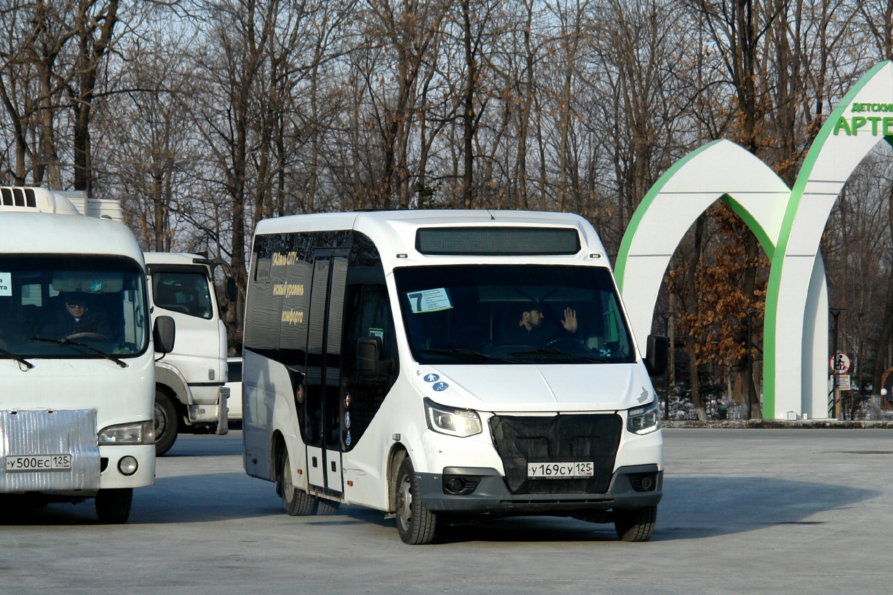 Приморский край, ГАЗ-A68R52 City № У 169 СУ 125