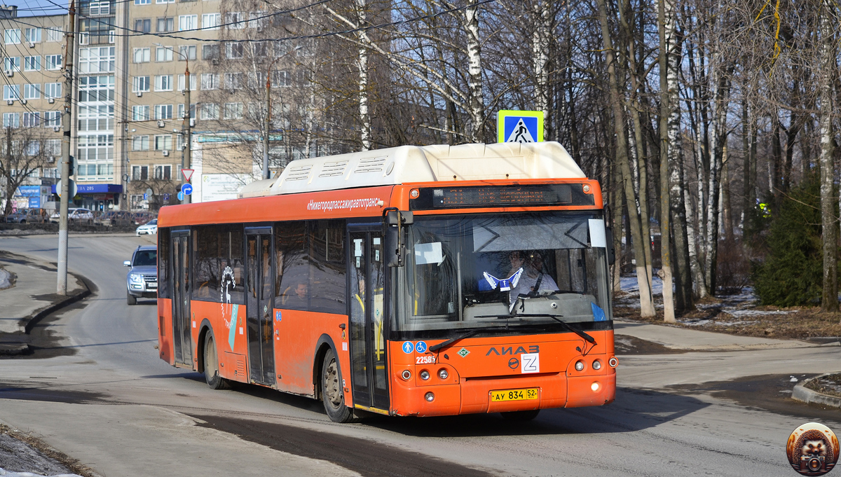 Нижегородская область, ЛиАЗ-5292.67 (CNG) № 22585