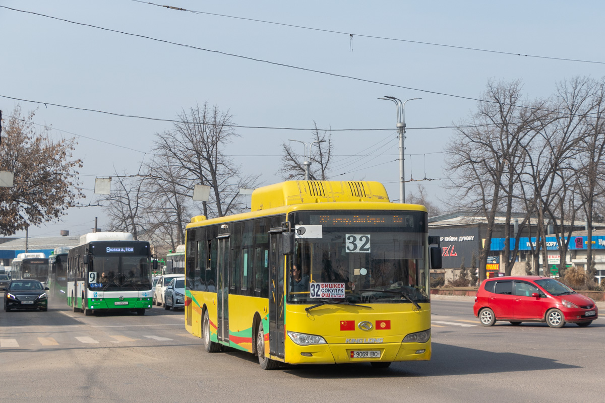 Кыргызстан, King Long XMQ6119G № 9069 BC