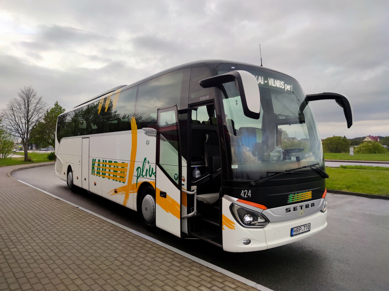 Литва, Setra S516HD/2 № 424