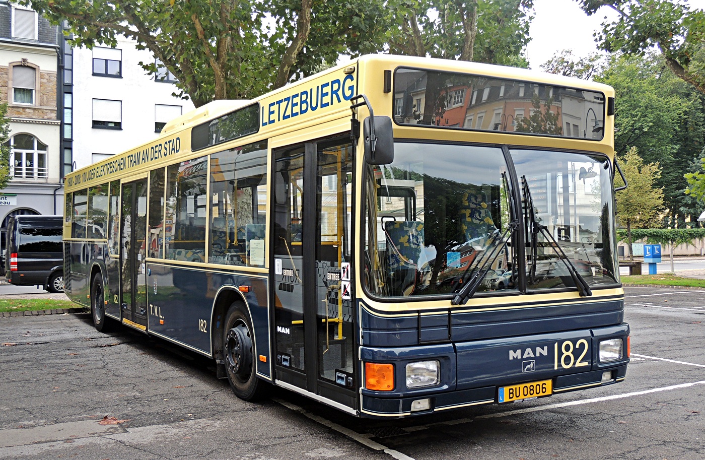 Люксембург, MAN A10 NL262 № 182