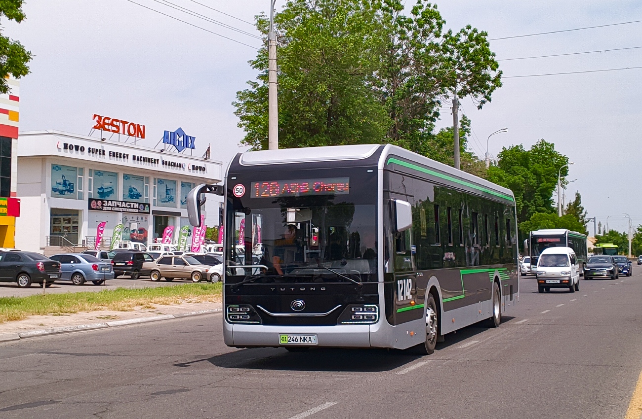 Узбекистан, Yutong ZK6126BEVG № 12142