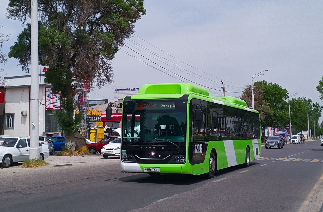 Узбекистан, Yutong ZK6126HG № 12192