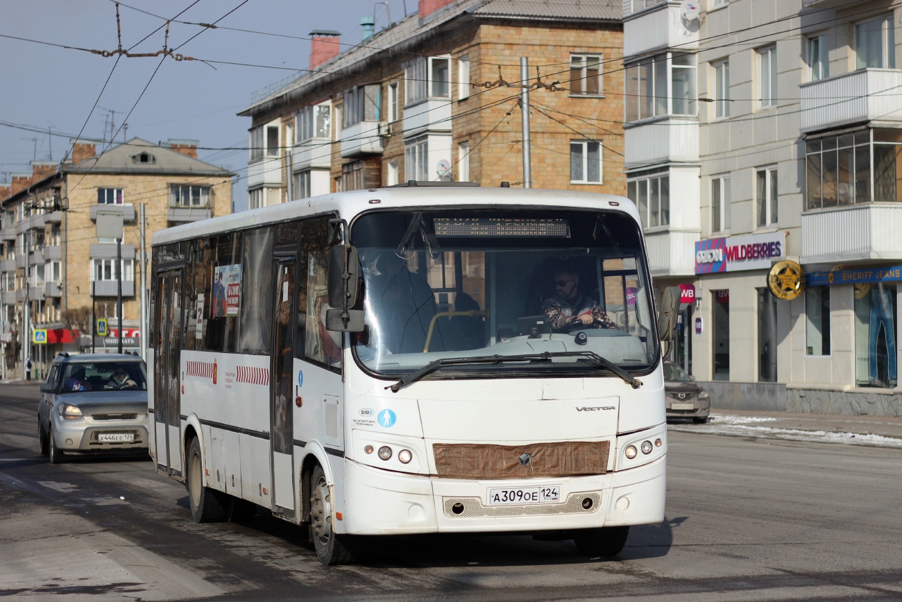 Красноярский край, ПАЗ-320414-04 "Вектор" (1-2) № А 309 ОЕ 124