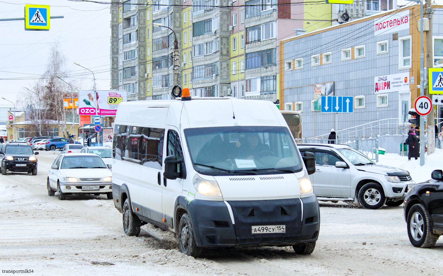 Новосибирская область, IRITO Boxer L4H2 (Z8P) № А 499 СУ 154