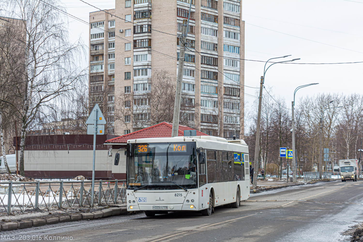 Санкт-Петербург, МАЗ-203.085 № 8215