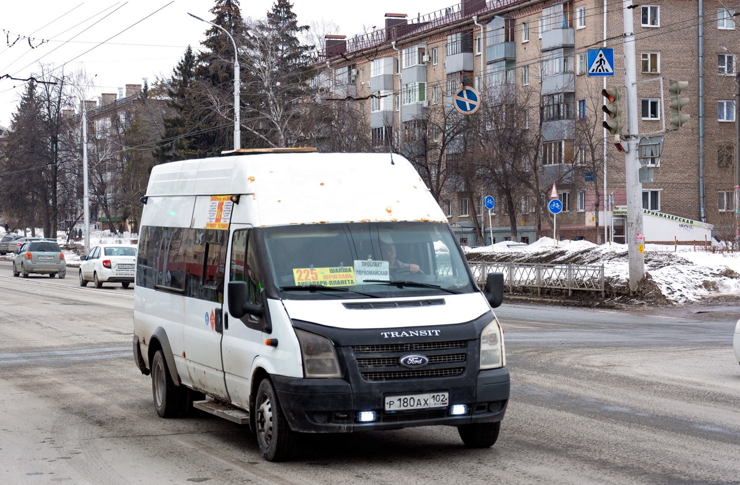 Башкортостан, Нижегородец-222708  (Ford Transit) № Р 180 АХ 102 Башкортостан, Нижегородец-222708  (Ford Transit) № Р 180 АХ 102