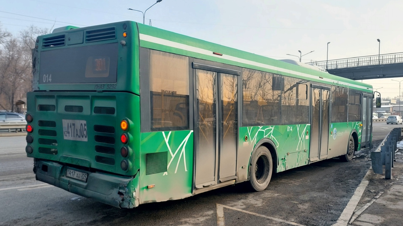 Almaty region, LiAZ-5292.60 Nr. 014