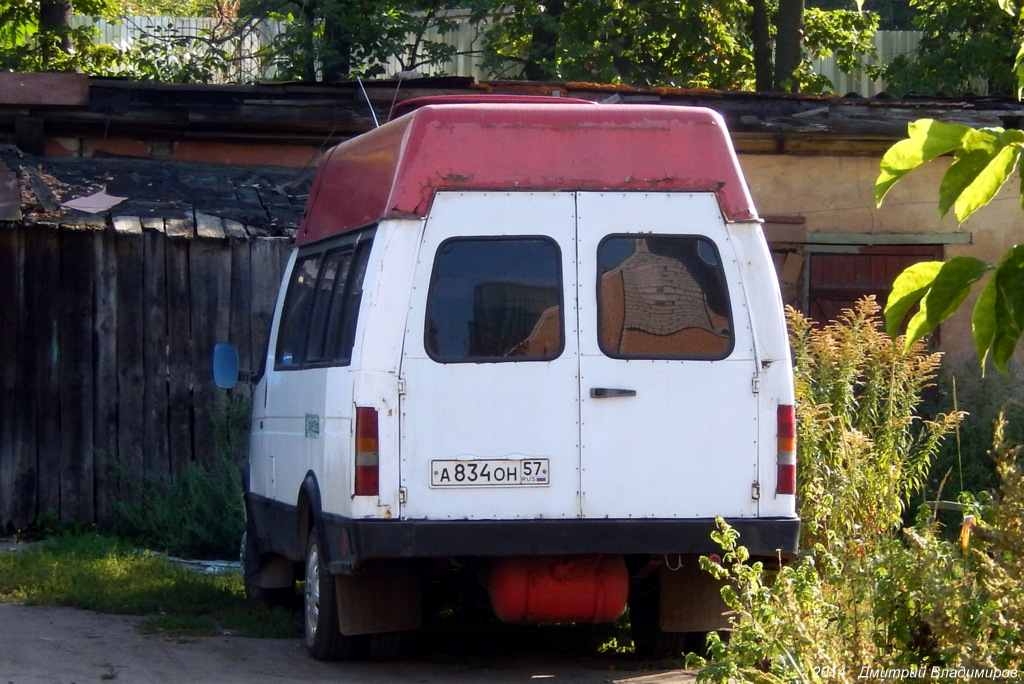 Орловская область, Семар-3234 № А 834 ОН 57