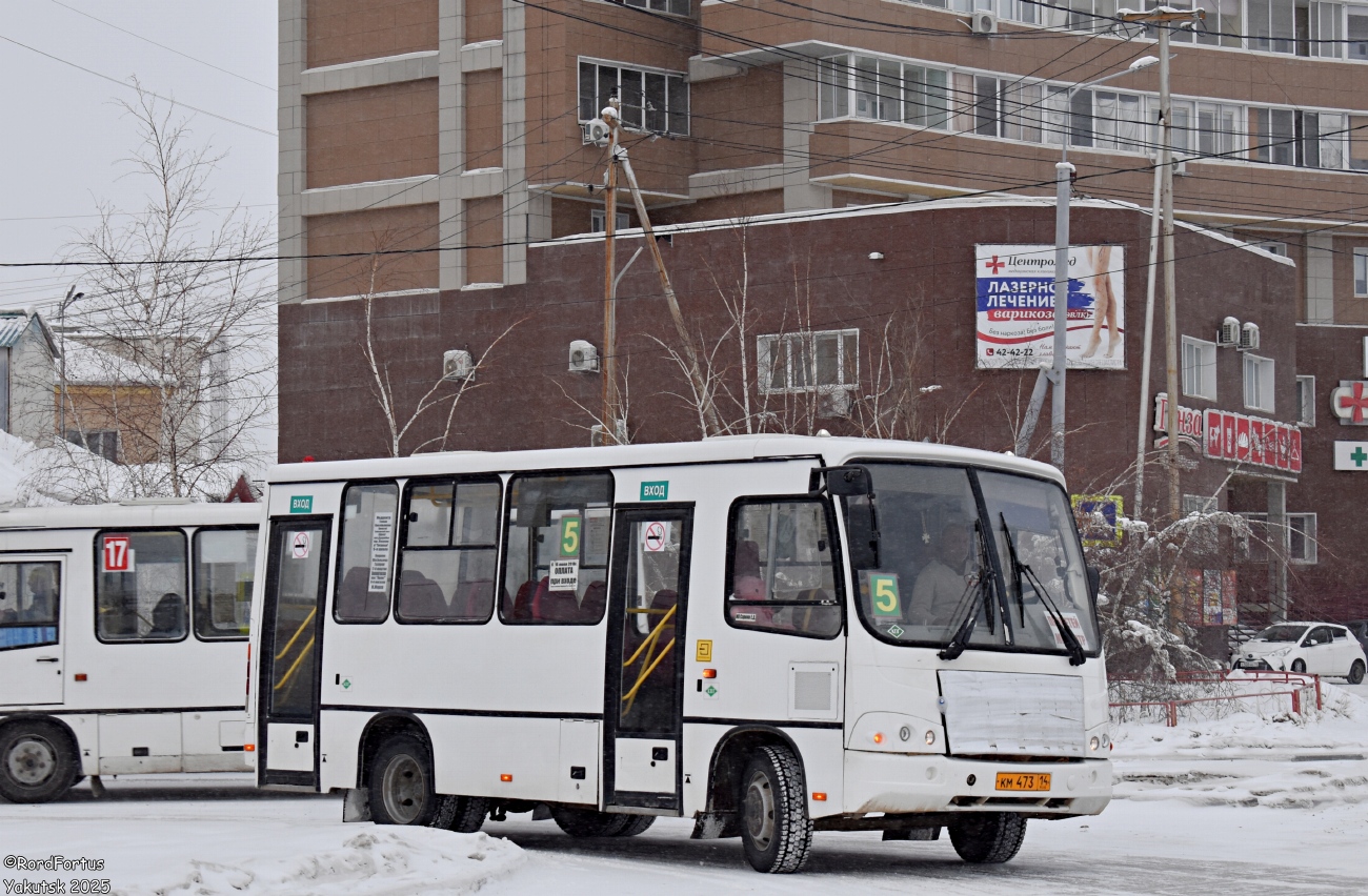 Саха (Якутия), ПАЗ-320302-12 № КМ 473 14