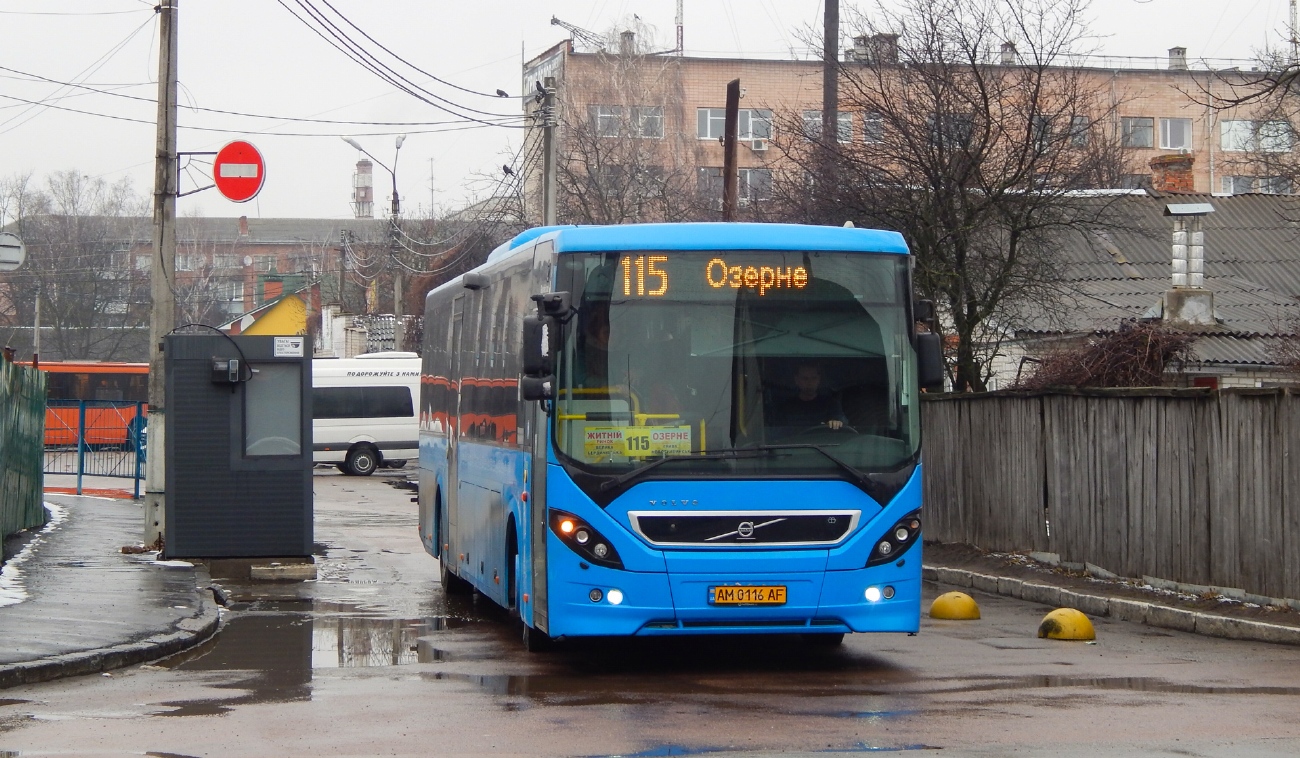 Житомирская область, Volvo 8900 № AM 0116 AF