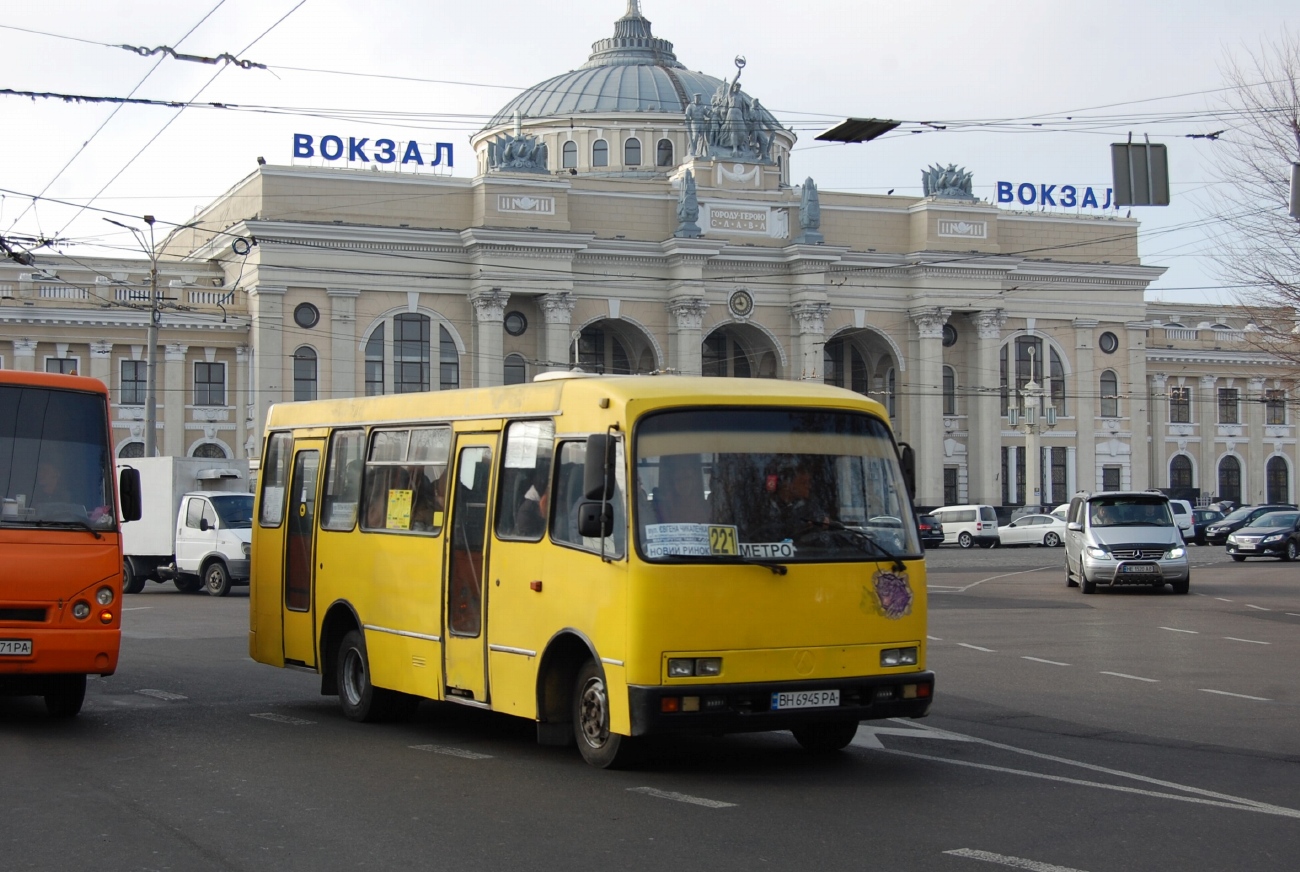 Odessa region, Bogdan A091 # BH 6945 PA