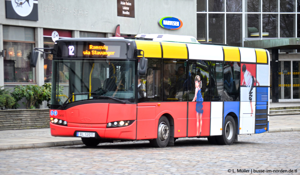 Norvégia, Solaris Urbino III 8.9 LE sz.: 2450