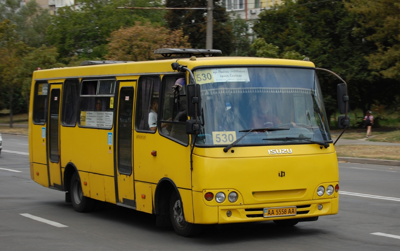 Киев, Богдан А09202 № AA 5558 AA