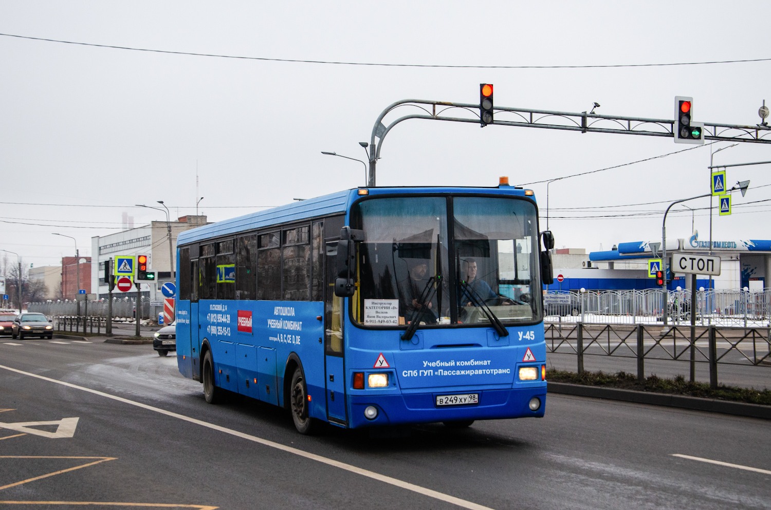 Санкт-Петербург, ЛиАЗ-5256.34 (ГолАЗ) № У-45