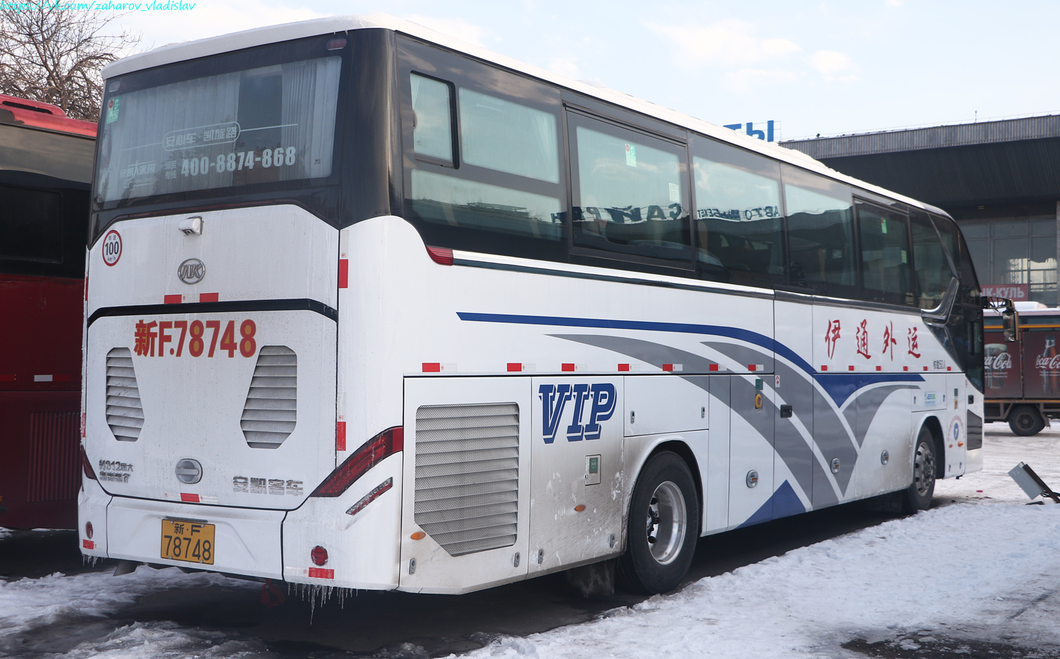 Китай, Ankai HFF6120K09D1E6 № 新F 78748