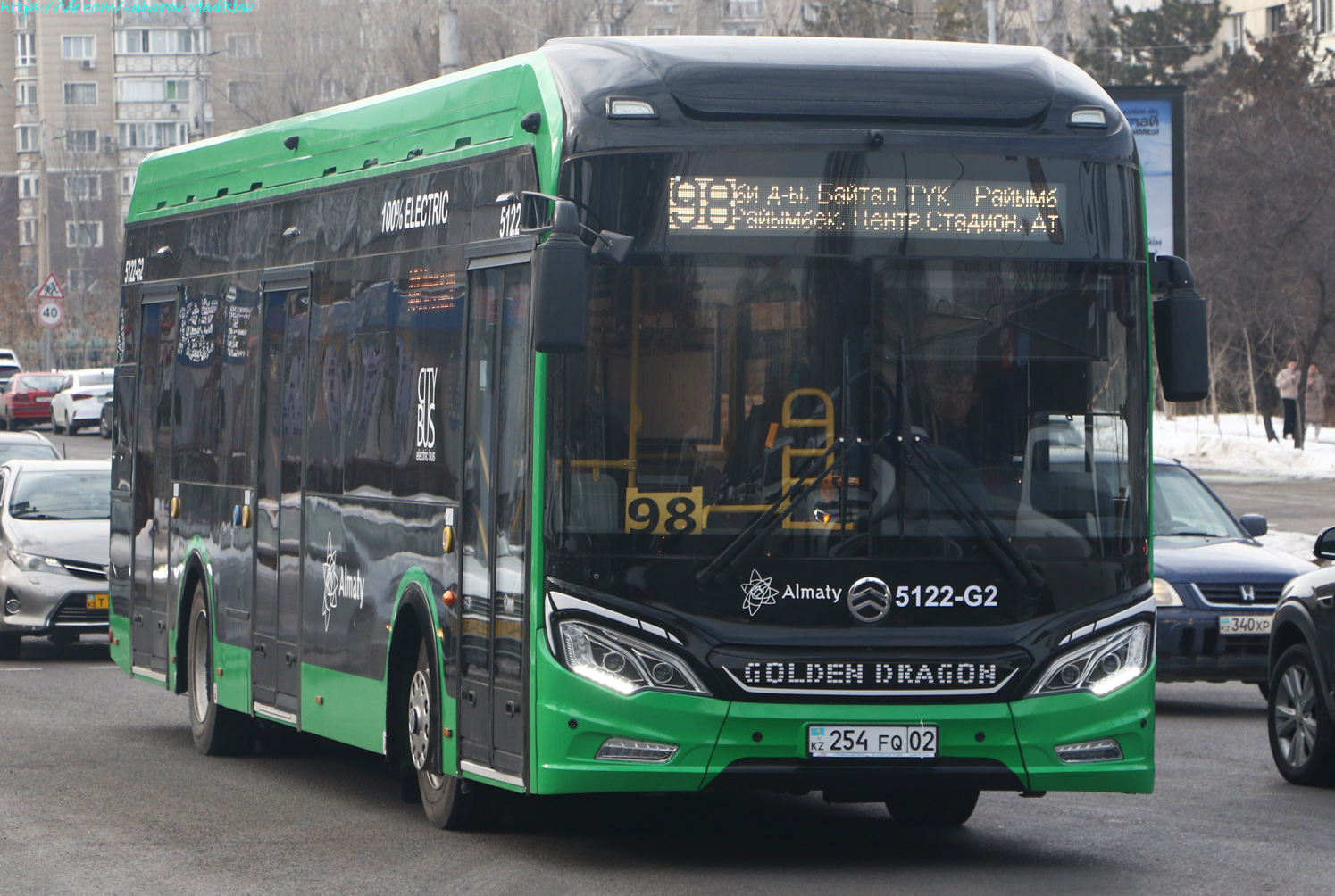 Алматы, Golden Dragon XML6125CE (Hyundai Trans Auto) № 5122-G2