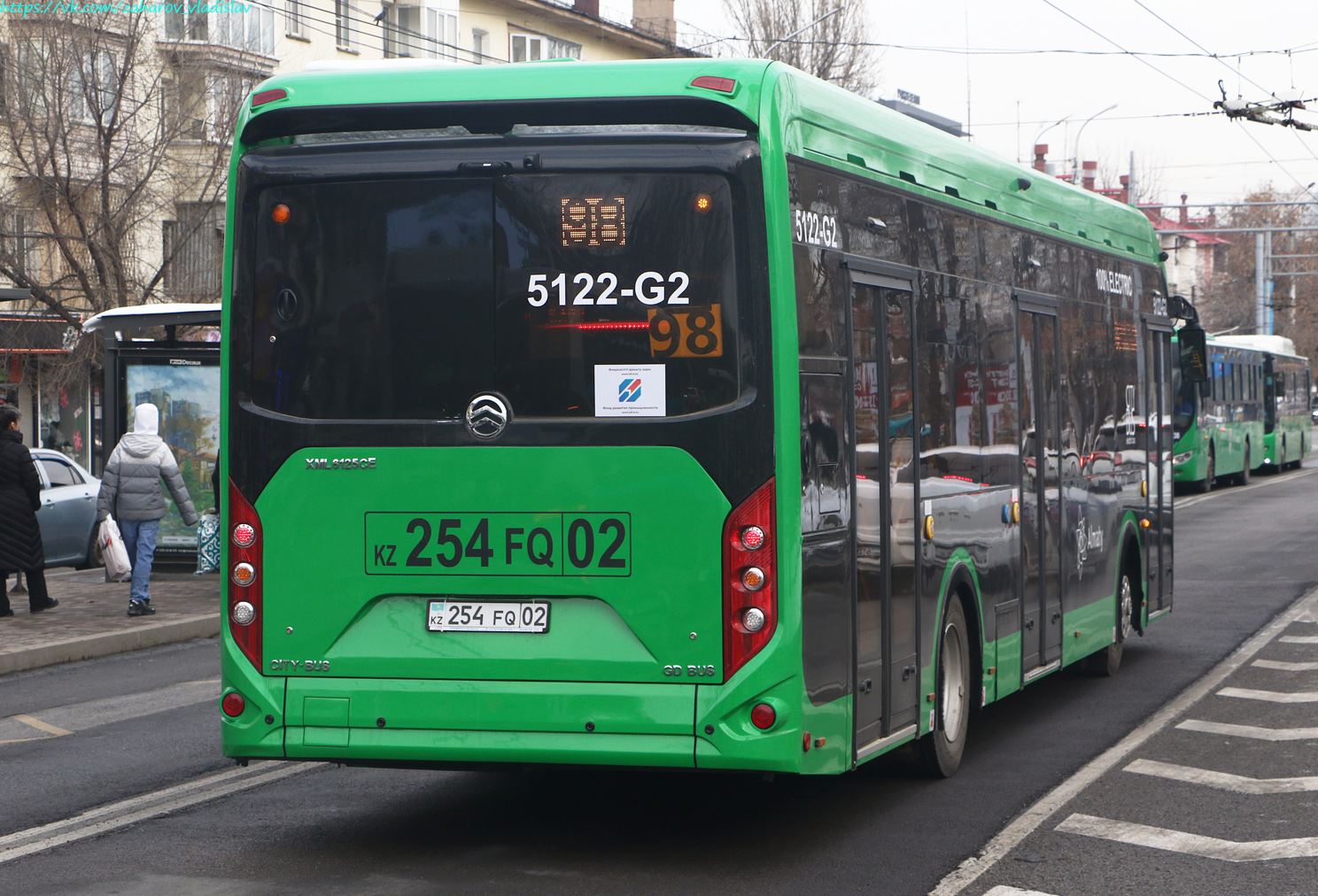 Алматы, Golden Dragon XML6125CE (Hyundai Trans Auto) № 5122-G2