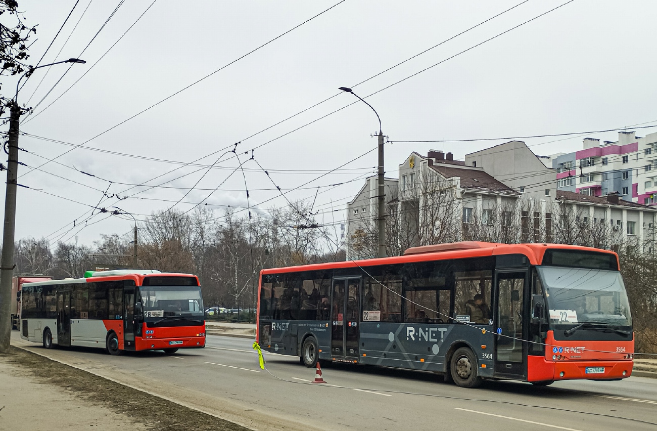 Волынская область, VDL Berkhof Ambassador 200 № AC 7793 HP