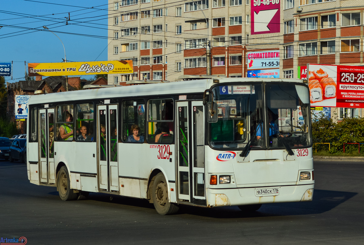 Вологодская область, ЛиАЗ-5256.25 № 3129