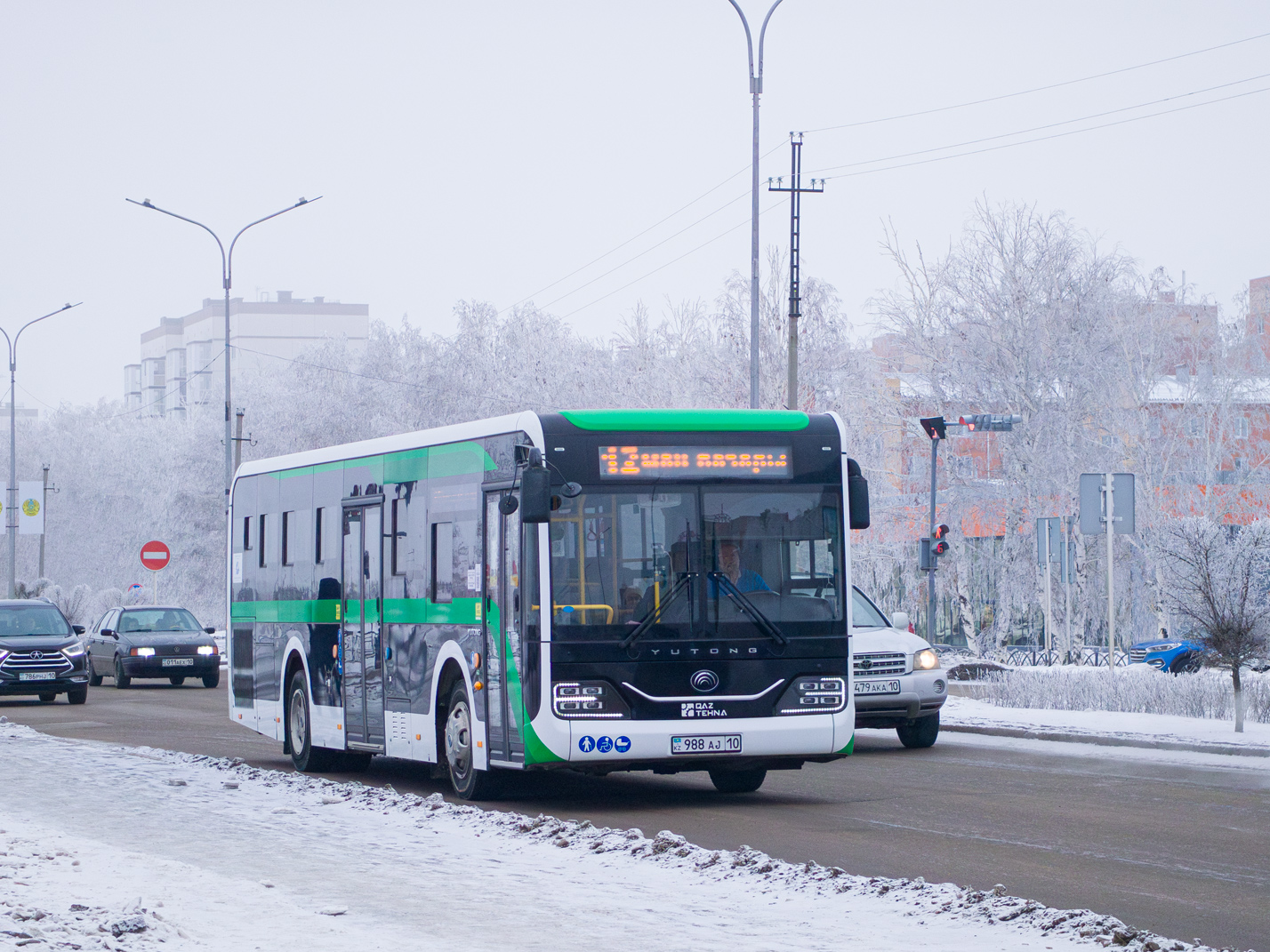 Костанайская область, Yutong ZK6116HG (QazTehna) № 988 AJ 10