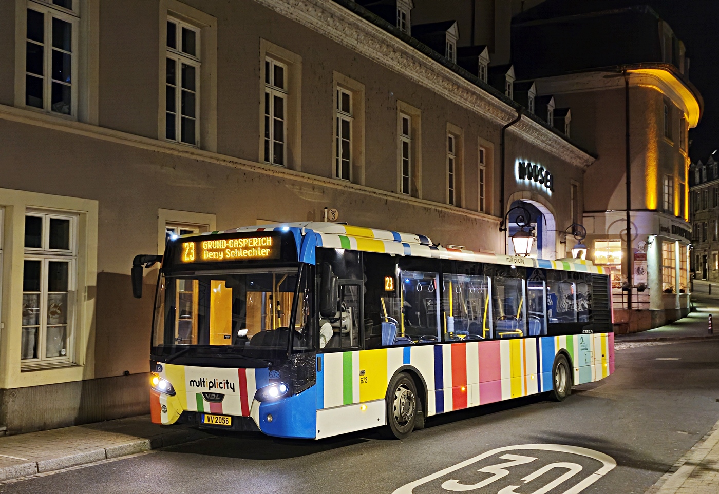 Люксембург, VDL Citea SLF-120.310 № 673