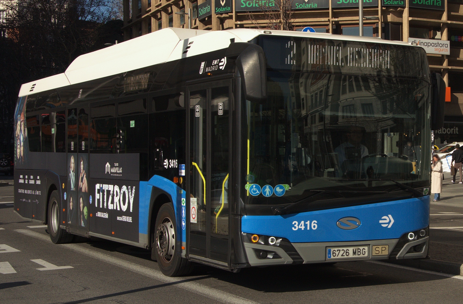 Испания, Solaris Urbino IV 12 CNG № 3416