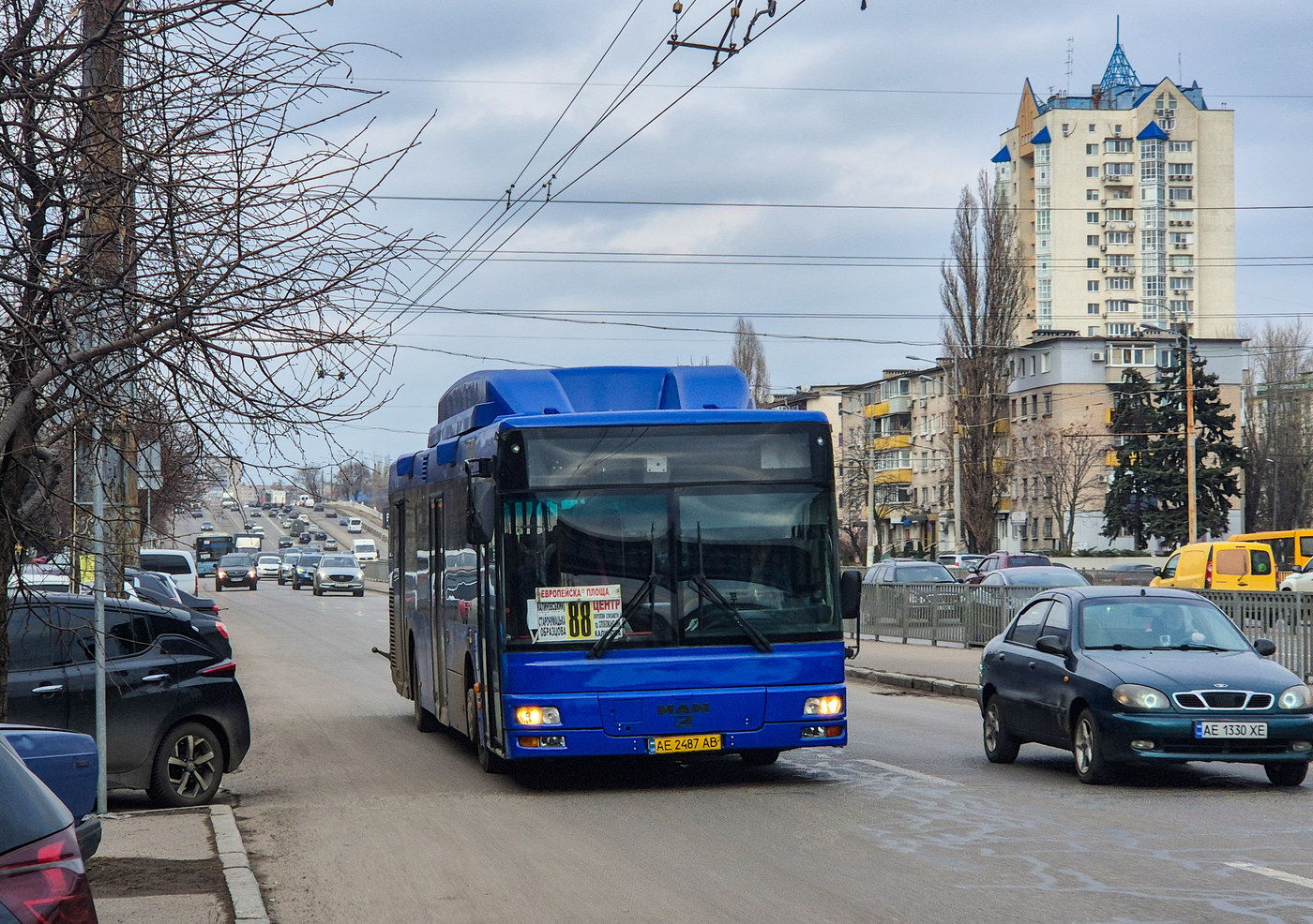 Днепропетровская область, MAN A21 NL313 CNG № 13
