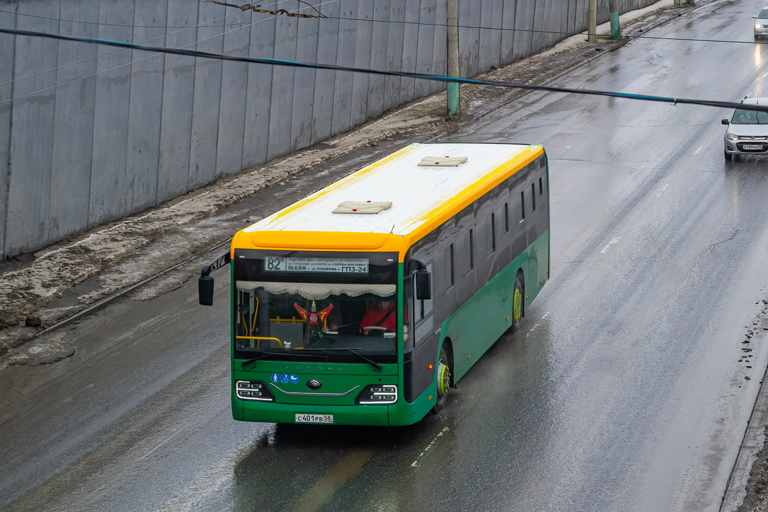 Пензенская область, Yutong ZK6116HG № С 401 РВ 58