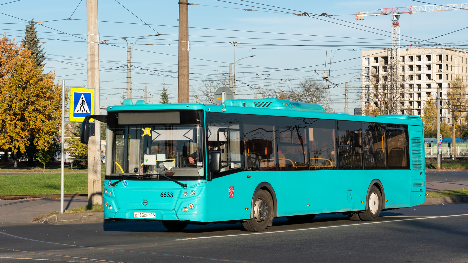 Санкт-Петербург, ЛиАЗ-5292.65 № 6633