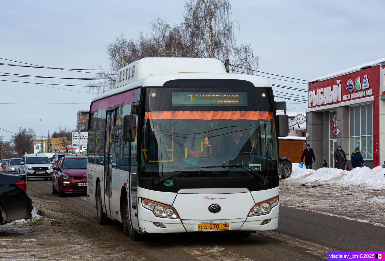 Удмуртия, Yutong ZK6852HG № СА 070 18