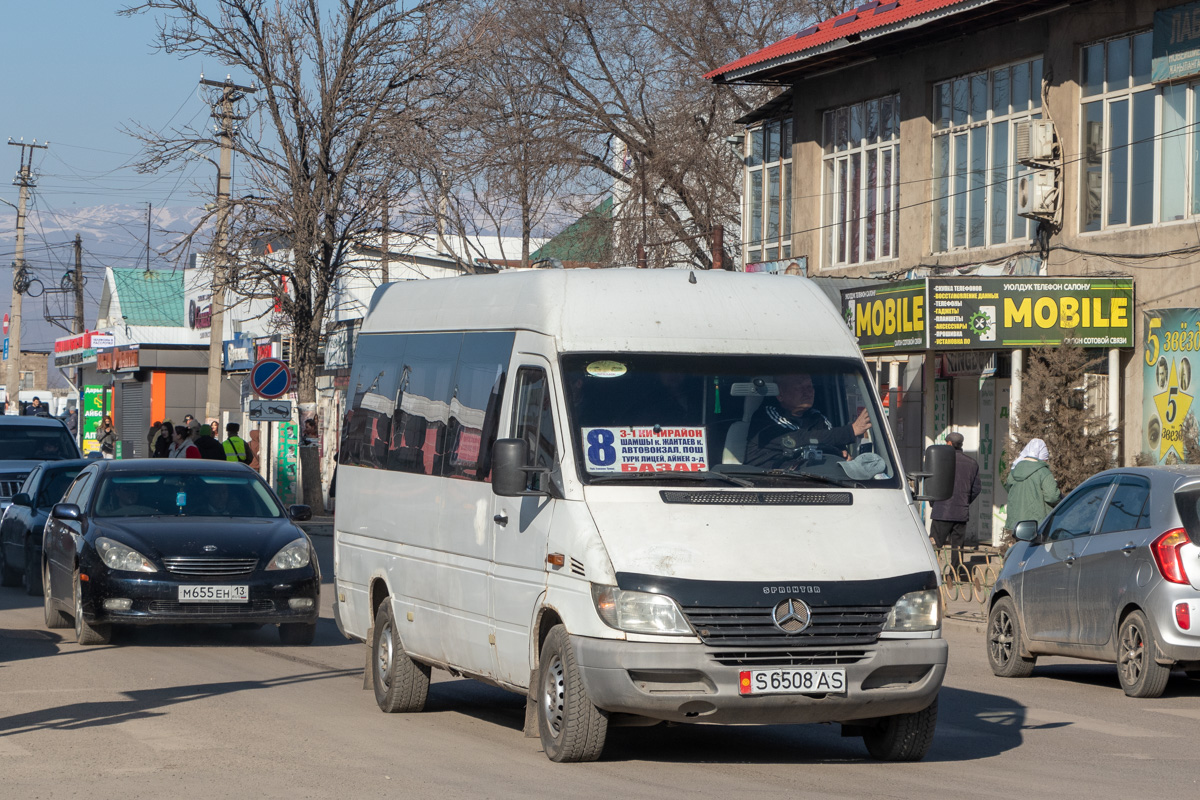 Кыргызстан, Mercedes-Benz Sprinter W903 316CDI № S 6508 AS Кыргызстан, Mercedes-Benz Sprinter W903 316CDI № S 6508 AS