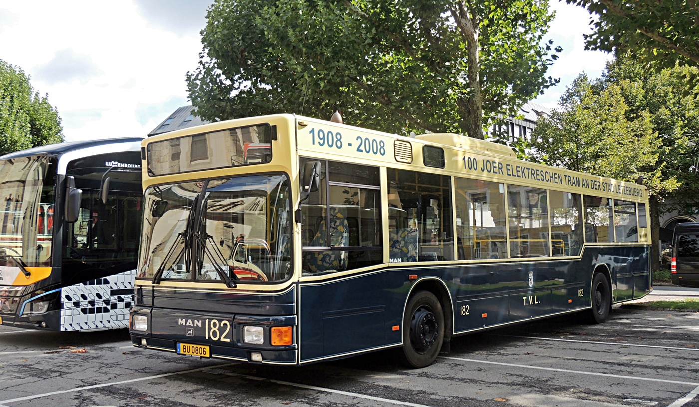 Люксембург, MAN A10 NL262 № 182