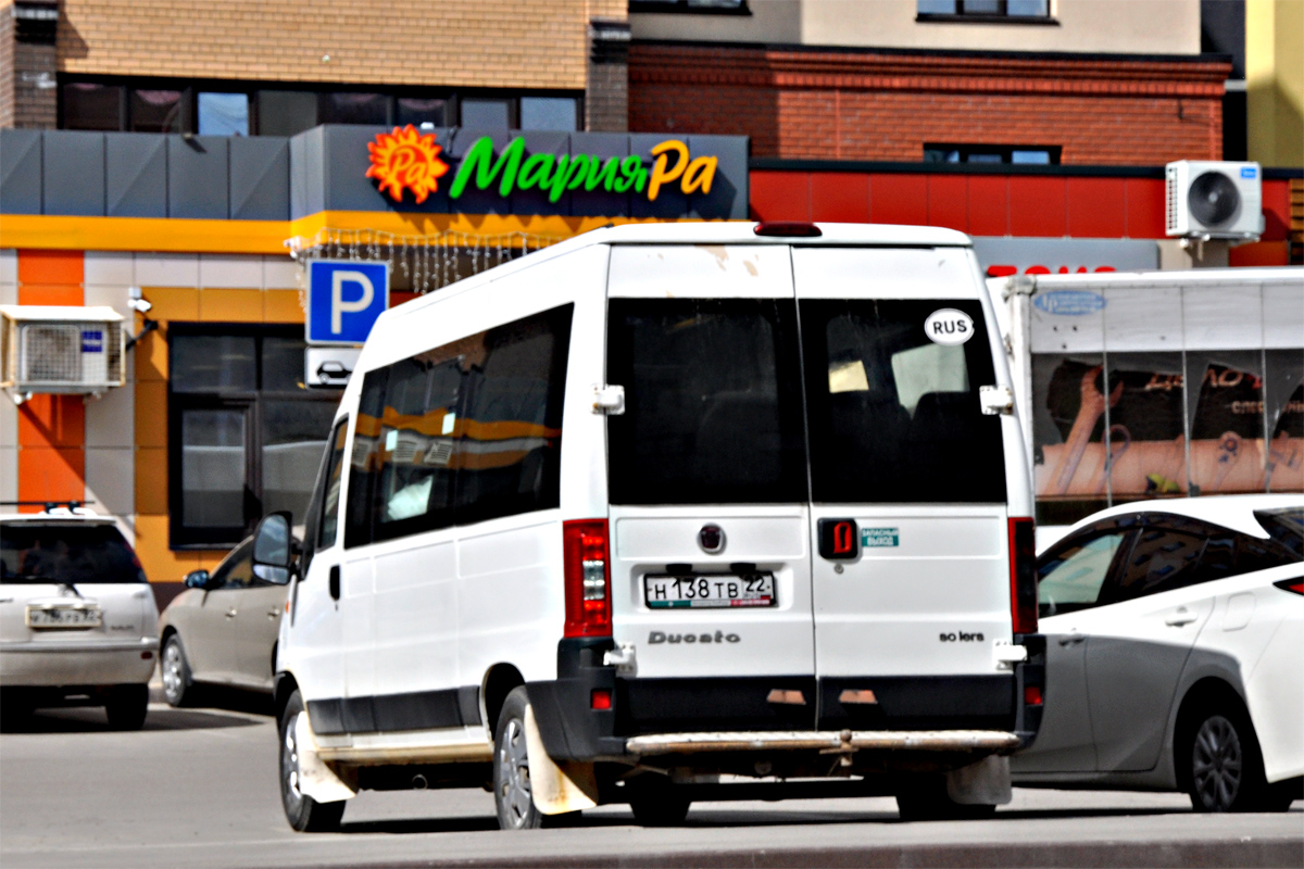 Алтайский край, FIAT Ducato 244 CSMMC, -RT № Н 138 ТВ 22