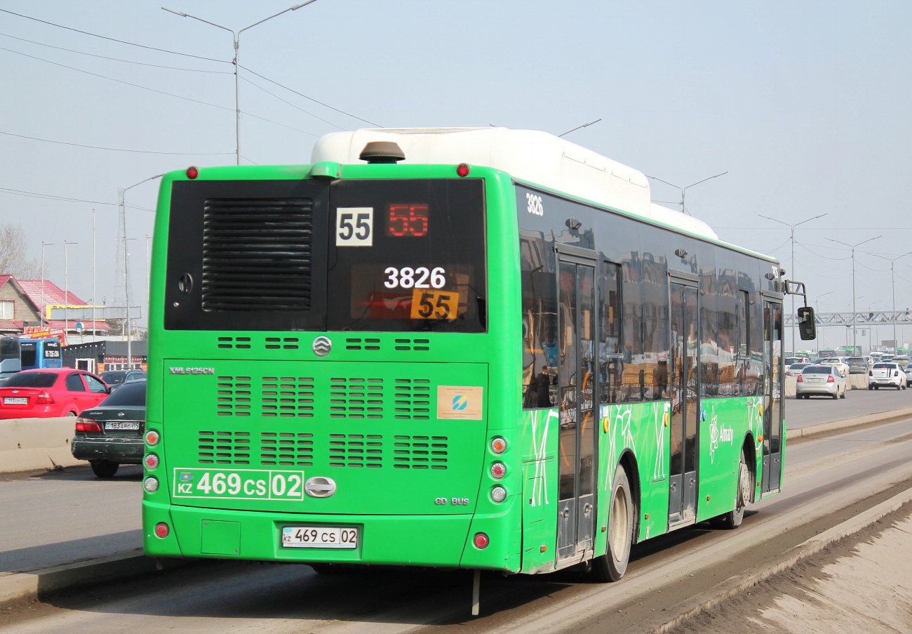 Алматы, Golden Dragon XML6125CN (Hyundai Trans Auto) № 3826