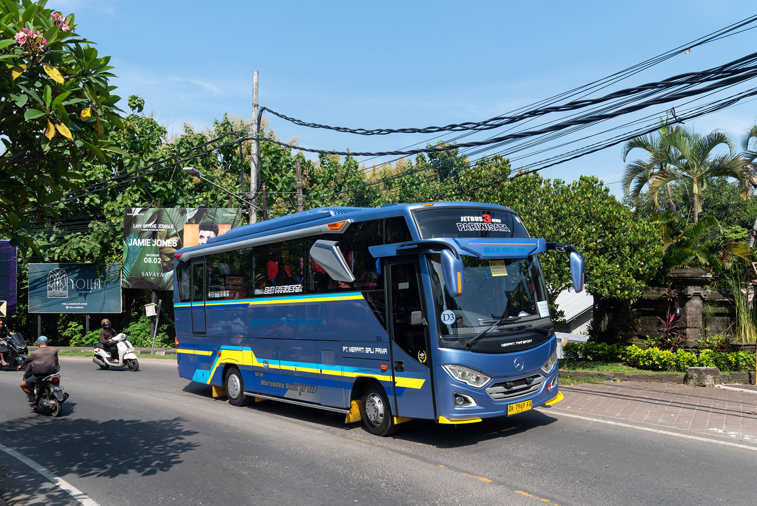 Индонезия, Adi Putro Jetbus 3+ MHD № DK 7969 FA