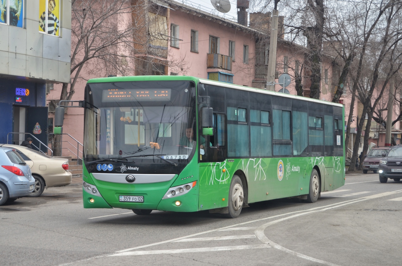 Алматы, Yutong ZK6118HGA (СарыаркаАвтоПром) № 359 FO 02