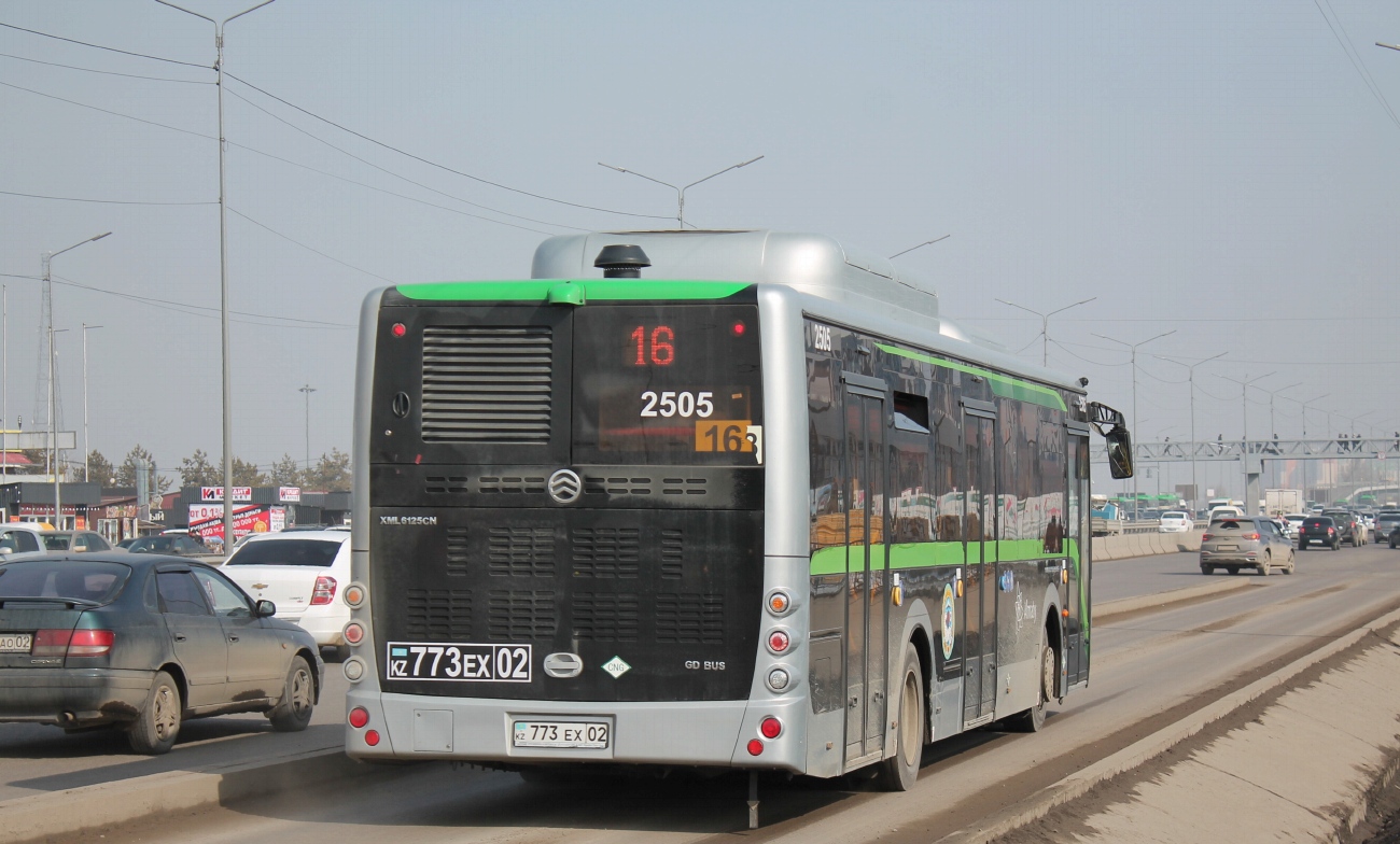 Алматы, Golden Dragon XML6125CN (Hyundai Trans Auto) № 2505