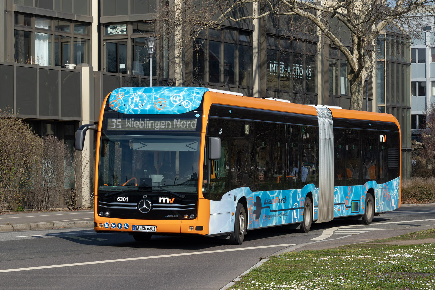 Баден-Вюртемберг, Mercedes-Benz eCitaro G fuel cell № 6301
