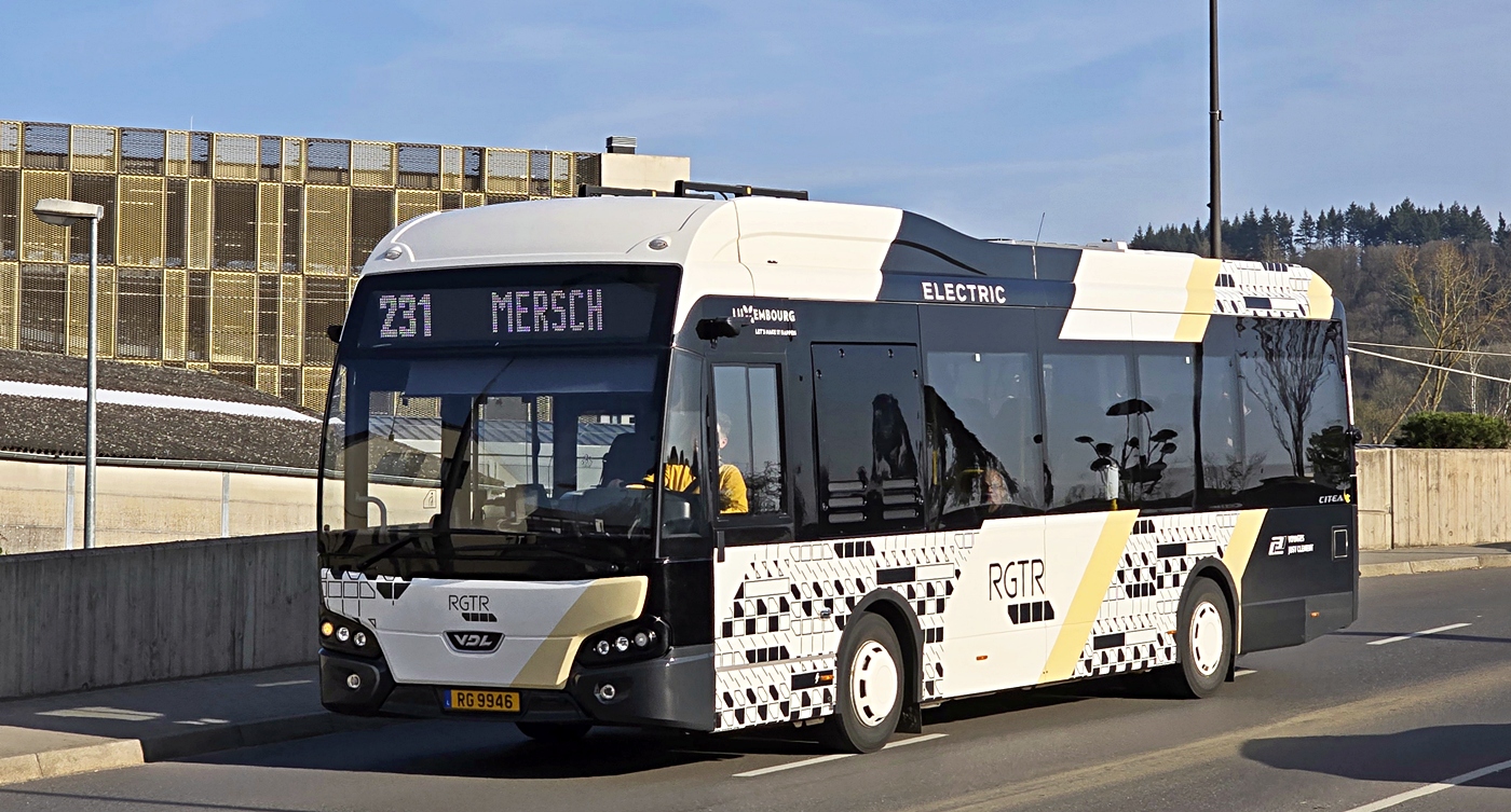 Люксембург, VDL Citea LLE-99 Electric № RG 9946
