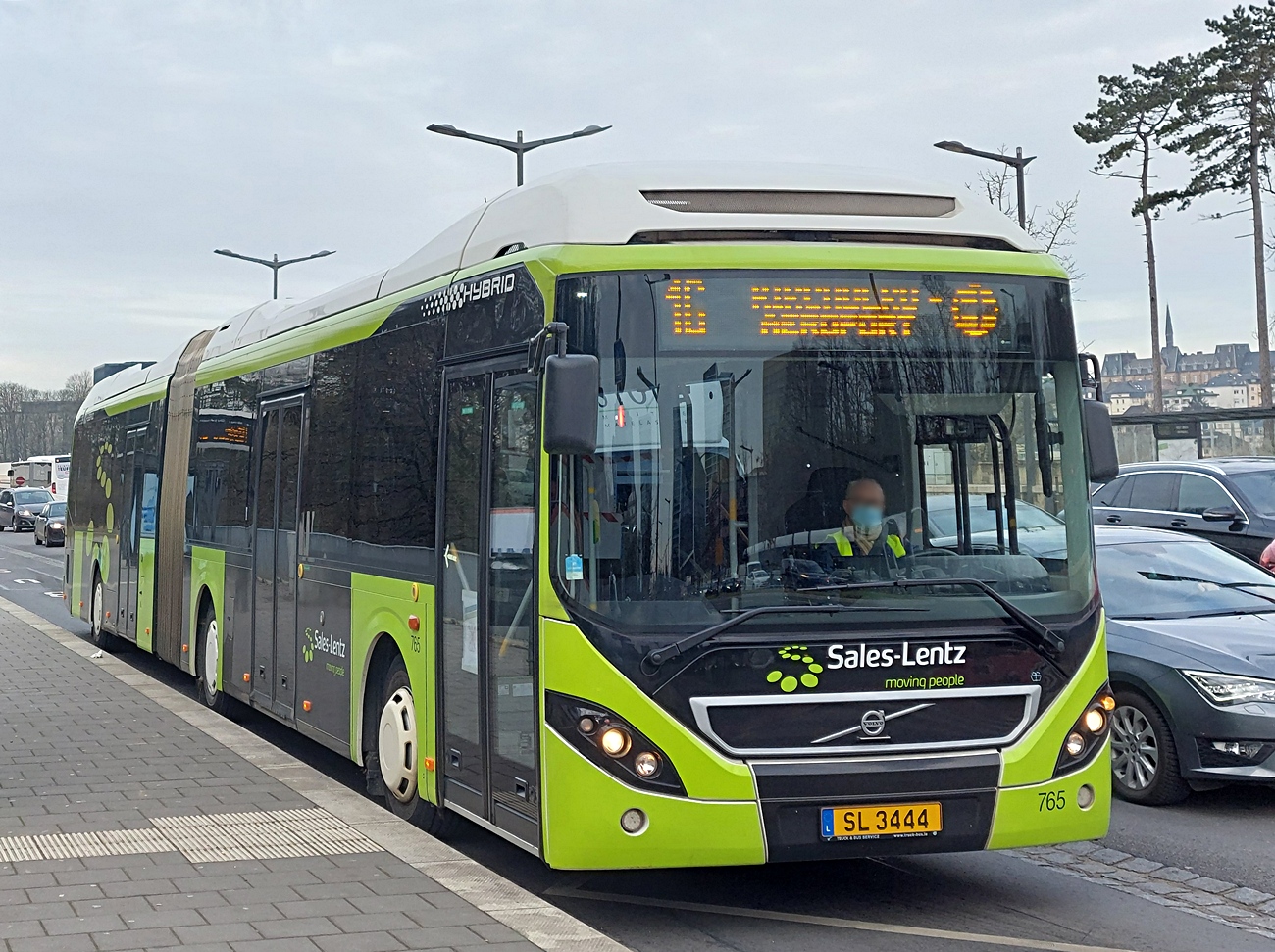 Люксембург, Volvo 7900A Hybrid № 765