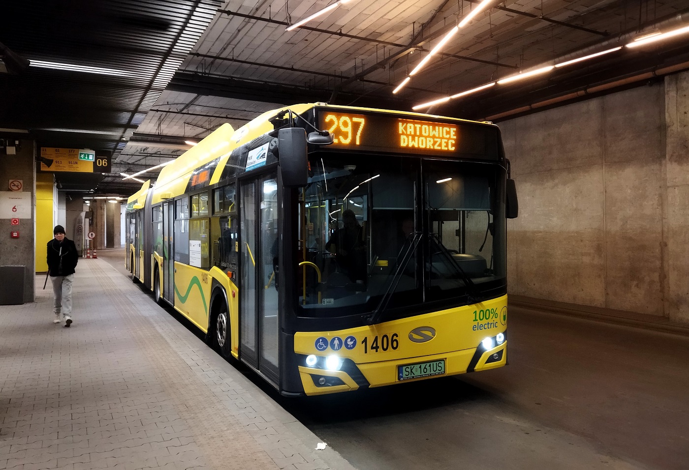 Польша, Solaris Urbino IV 18 electric № 1406