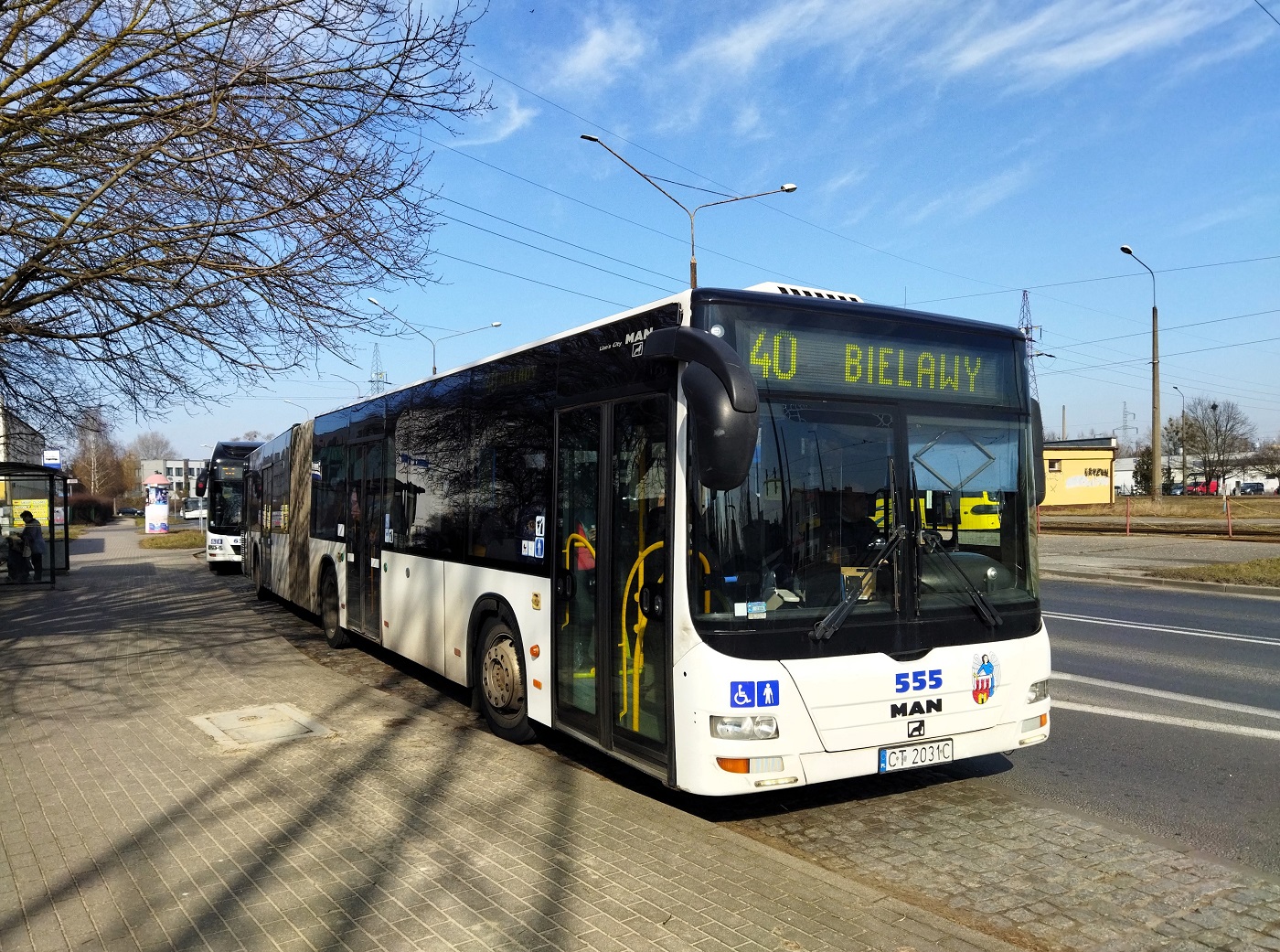 Польша, MAN A23 Lion's City G NG313 № 555