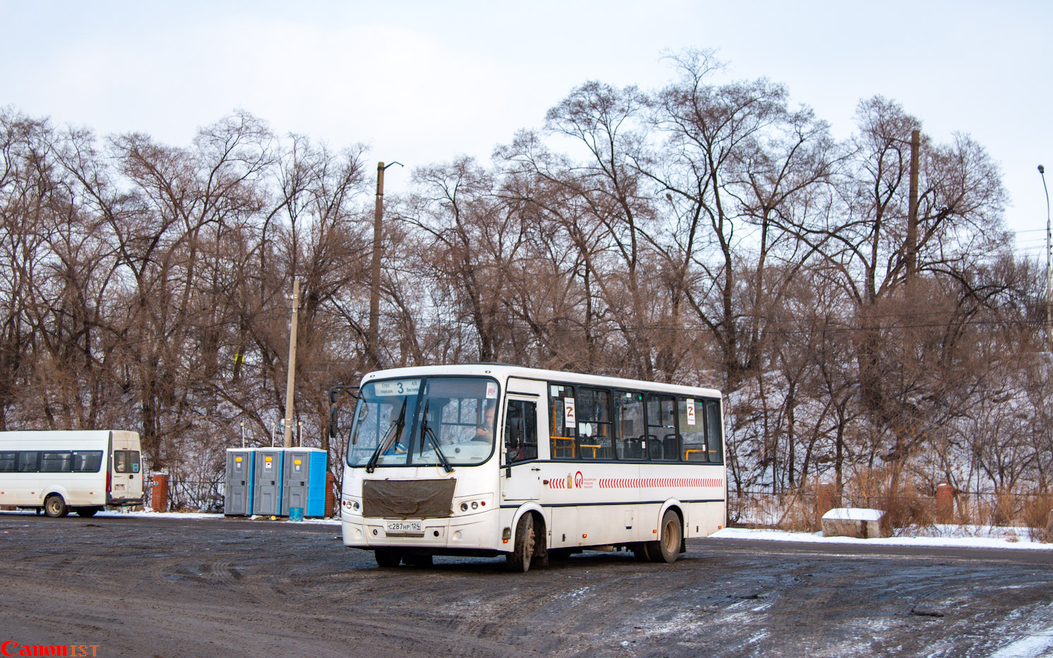 Красноярский край, ПАЗ-320412-05 "Вектор" № С 287 НР 124