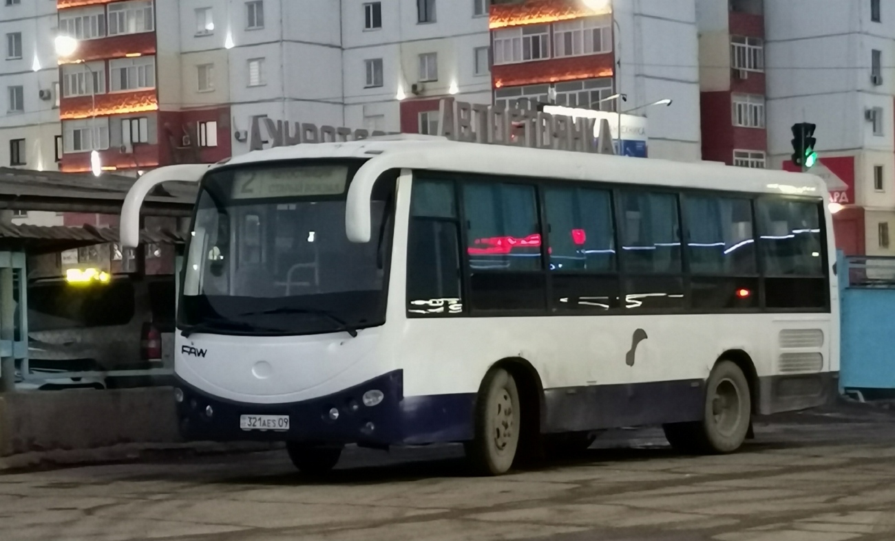 Карагандинская область, Taihu XQ6801 № 321 AES 09