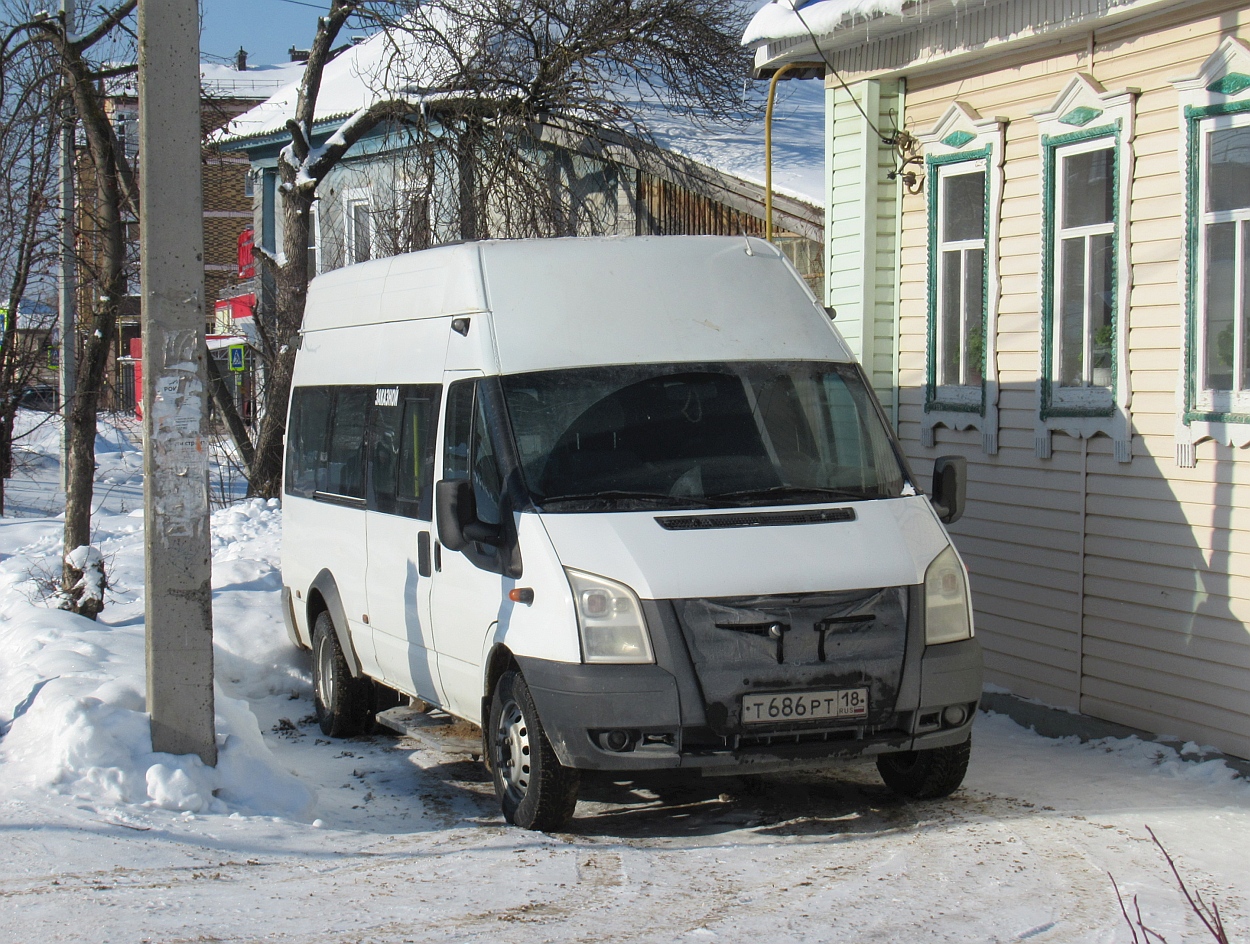 Удмуртия, Sollers Bus B-BF (Ford Transit) № Т 686 РТ 18